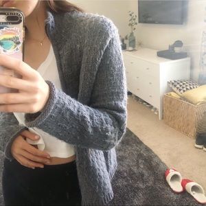 Urban outfitters zip up sweater